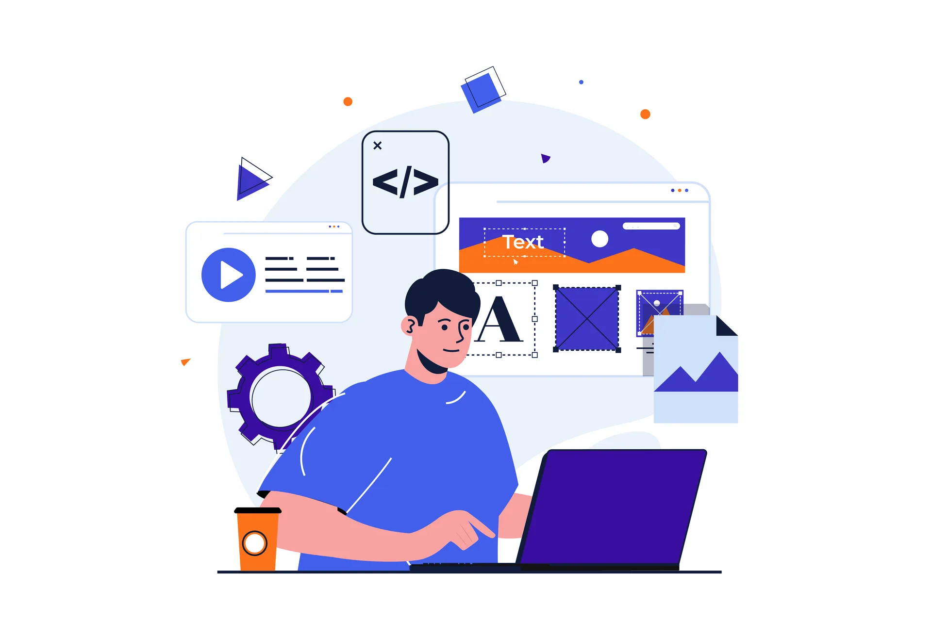 Telliepact Software Development service illustration